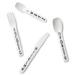 Design Letters children's cutlery melamine, 4 pieces