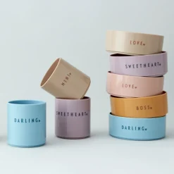 Design Letters favourite cup mini, Love (beige)