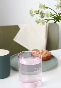 Design Letters favourite glass 35 cl, Love-rose