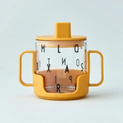 Design Letters handle for tritan glass, Mustard