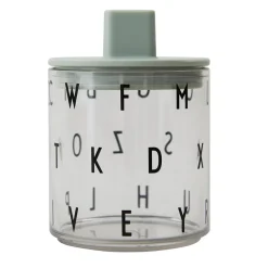 Design Letters lid for tritan glass, Green