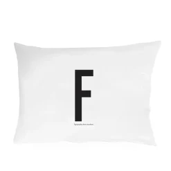 Design Letters pillow case 70x50 cm, F