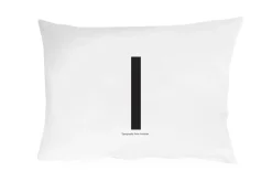 Design Letters pillow case 70x50 cm, I