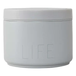 Design Letters thermos-box small, Life-Grey
