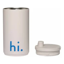 Design Letters travel mug 35 cl, Hi-pastel beige