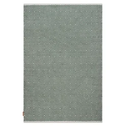 Diamond rug 140x200 cm, Green