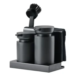 Diish sink organiser 5 pieces, Black