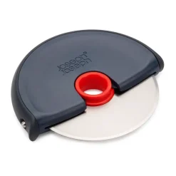 Disc easy clean pizza cutter 12.1 cm, Grey stainless steel