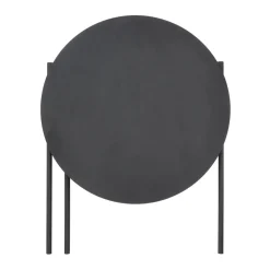 Disc table Ø70 cm, Black