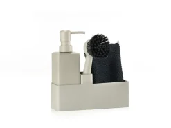 Dish set with dishcloth, Mud