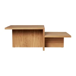 Distinct coffee table, Natural oak