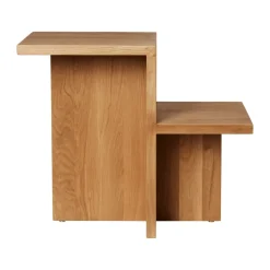 Distinct side table 59,5x35x50 cm, Natural oak