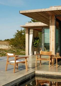 Djurö lounge chair, Teak