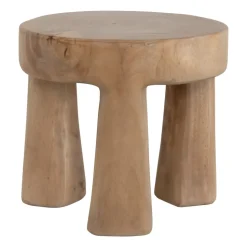 Donna stool Ø27x25 cm, Natural