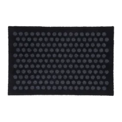 Dot doormat, Black. 40x60 cm
