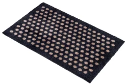 Dot doormat, Black-sand. 40x60 cm