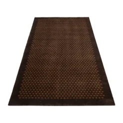 Dot hallway rug, Cognac-brown, 90x200 cm