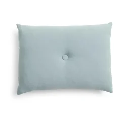 Dot Linen cushion 45x60 cm, Pigeon blue