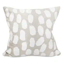 Dots cushion cover 48x48 cm, beige-white