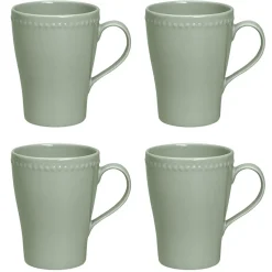 Dots mug 35 cl 4-pack, Green