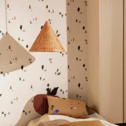 Dou lamp shade Ø45 cm, Natural