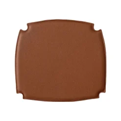 Drawn HM3 seat pad, Leather cognac