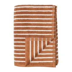 Drift bath towel 70x140 cm, Brown-white