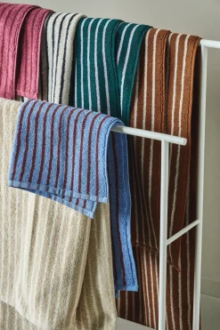 Drift bath towel 70x140 cm, Brown-white