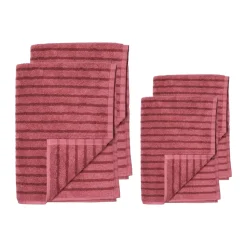 Drift bath towel 70x140 cm, Pink-red