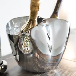 Drift champagne cooler 23 cm, stainless steel