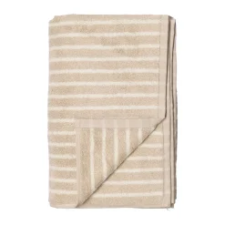 Drift towel 50x70 cm, Beige-white