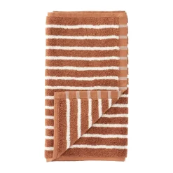 Drift towel 30x50 cm, Brown-white