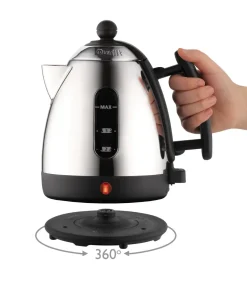 Dualit Lite kettle 1 L, Black-stainless