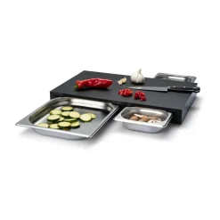 Duracore chopping board 2 drawers, 49.5x32.5