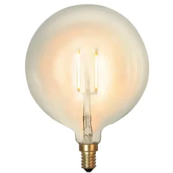 E14 G80 LED soft glow, 9.5 cm, 2100K