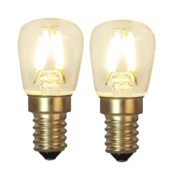E14 LED soft glow 2-pack, 2.6 cm 2100K