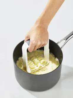 Easy Mash Potato Masher 16.5 cm, White
