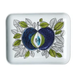 Eden square plate, 19x15 cm
