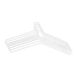 Edge hanger 5-pack, White