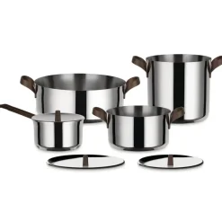 Edo pot set 4 pieces, stainless steel