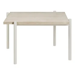 Elaine coffee table 54.2x54.2 cm, White ash