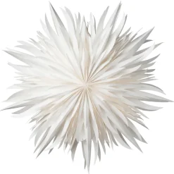 Eldig Christmas star, white