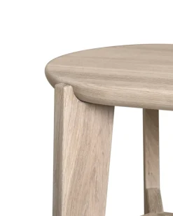 Eli stool 45 cm, Oak