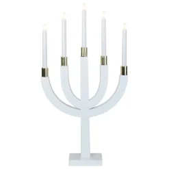 Elias candle arch, white
