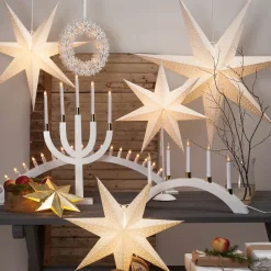 Elias candle arch, white