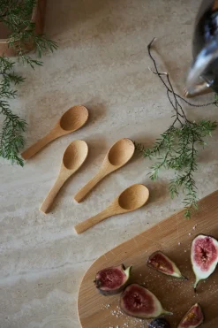 Ellen spoon 4-pack, Brown
