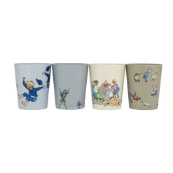 Emil i Lönneberga collectible cups 15 cl 4-pack, Multi