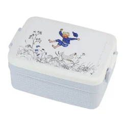 Emil i Lönneberga lunch box 8x18.5 cm, Blue-white