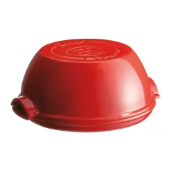 Emile Henry bread dish oval 5.2 L, Red