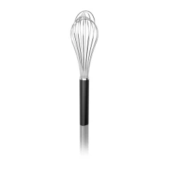 Emma balloon whisk steel 27 cm, Black